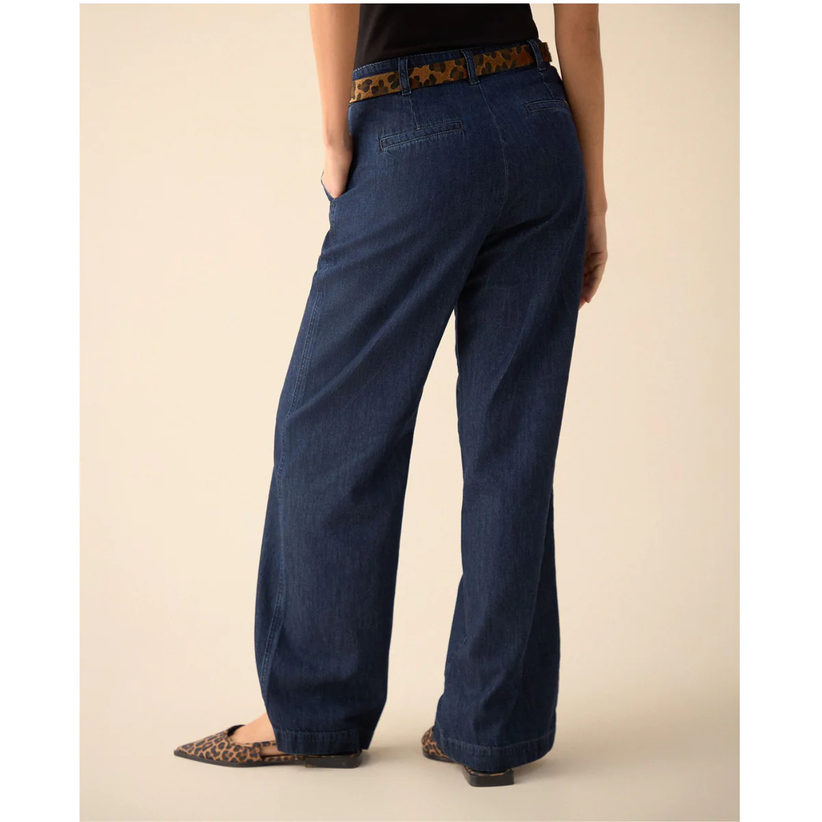 ESPRIT | Jeans con Ajuste Creuzado en Pretina para Mujer - Imagen 5