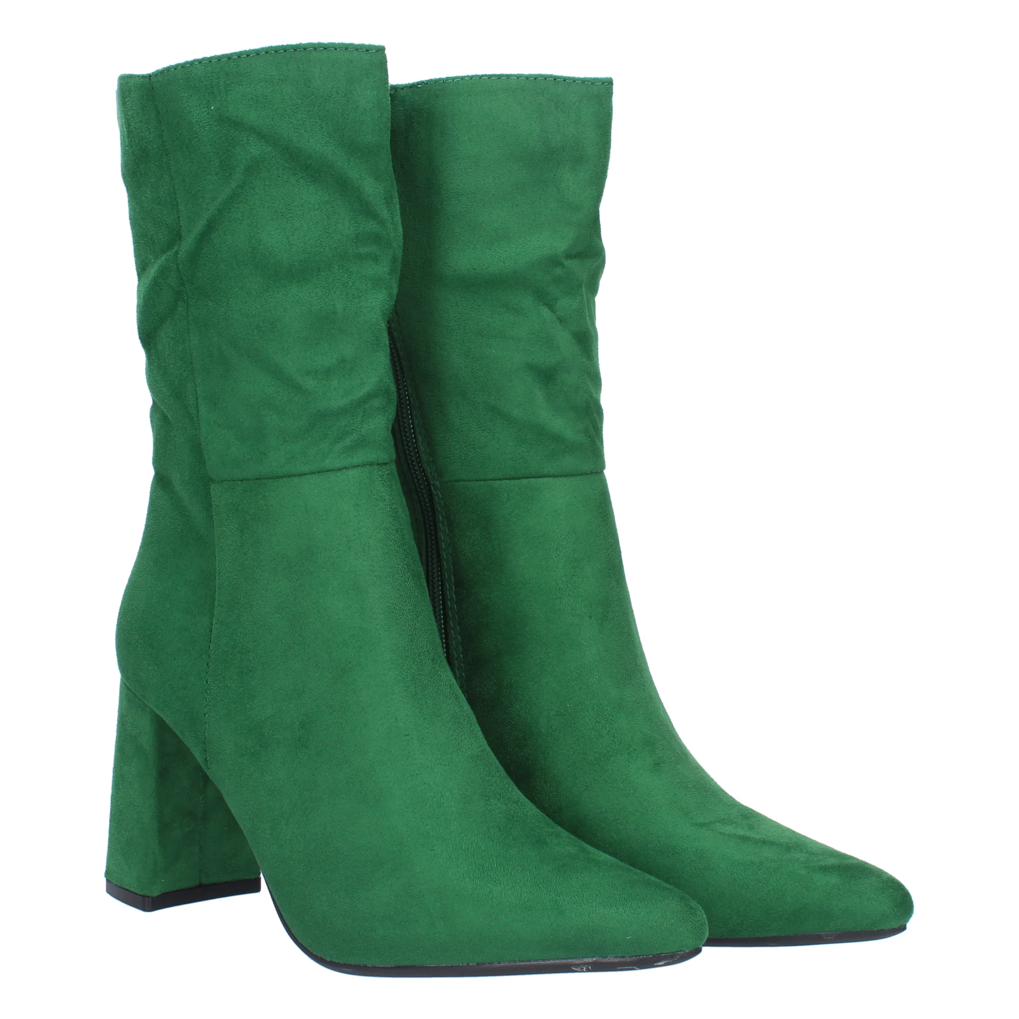 Botas Verdes Tacón Mujer Valeria 001 - Imagen 2