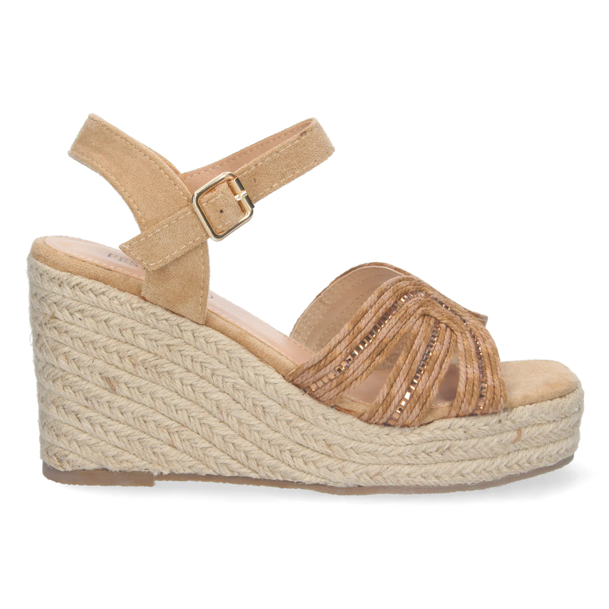 Sandalias Marrones Cuña Mujer Nerea 001