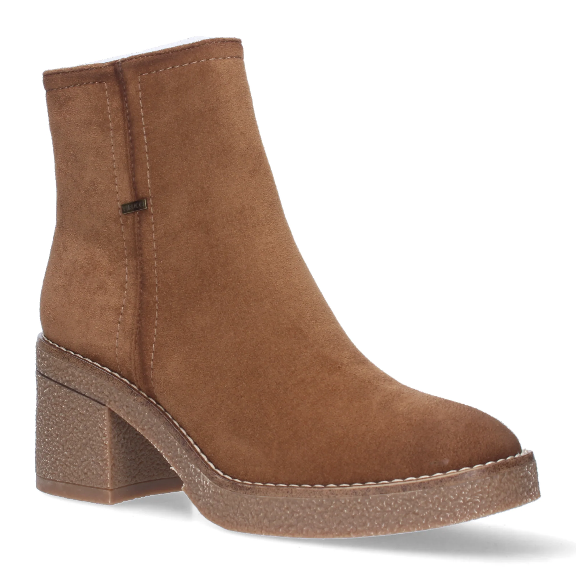 Botas Marrón Cuero Tacón Mujer Claudia 002 - Imagen 3