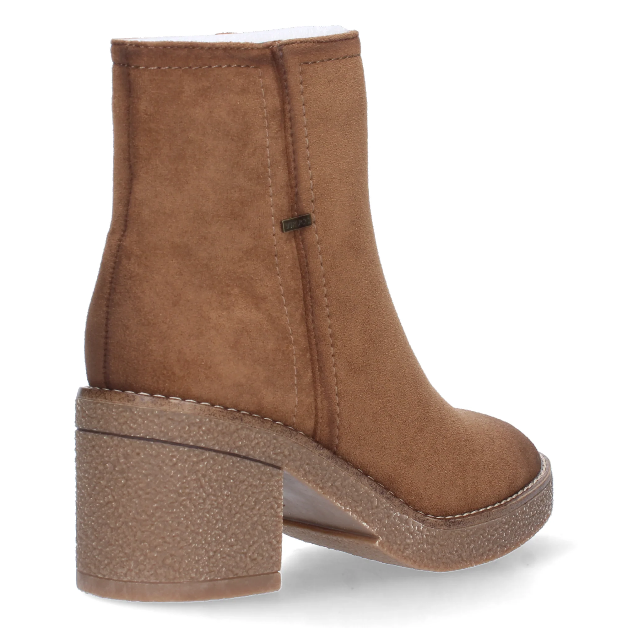 Botas Marrón Cuero Tacón Mujer Claudia 002 - Imagen 4