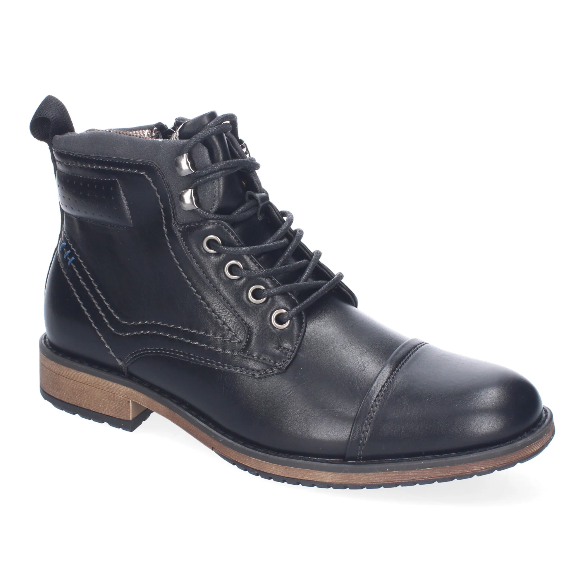 Botines Negros Hombre Fabio 004 - Imagen 3