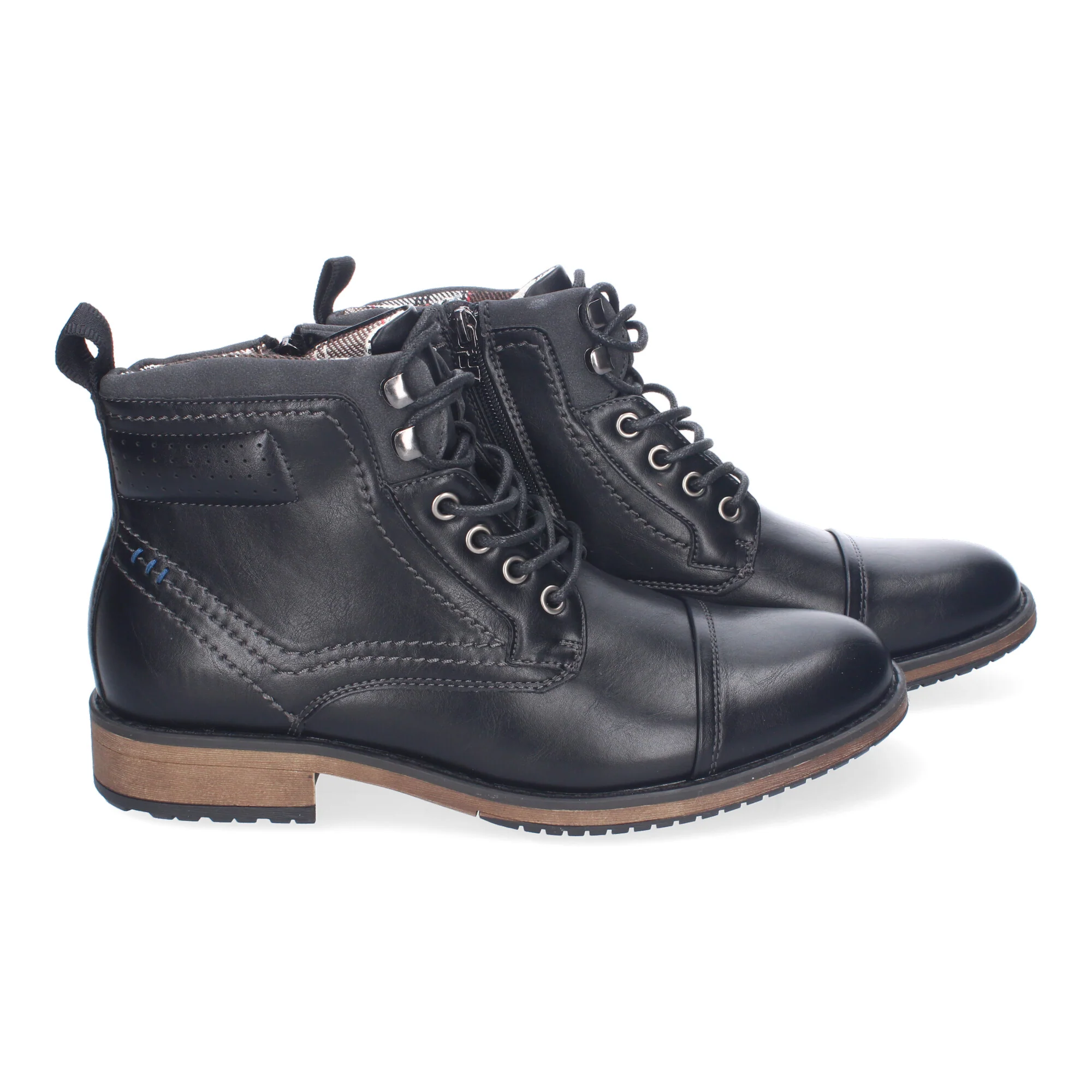 Botines Negros Hombre Fabio 004 - Imagen 5